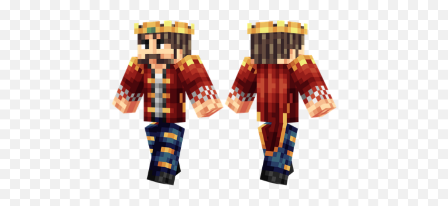 Best Minecraft Skins King Minecraft Skins Minecraft - Minecraft Skin King Cape Emoji,Minecraft Villager Emojis