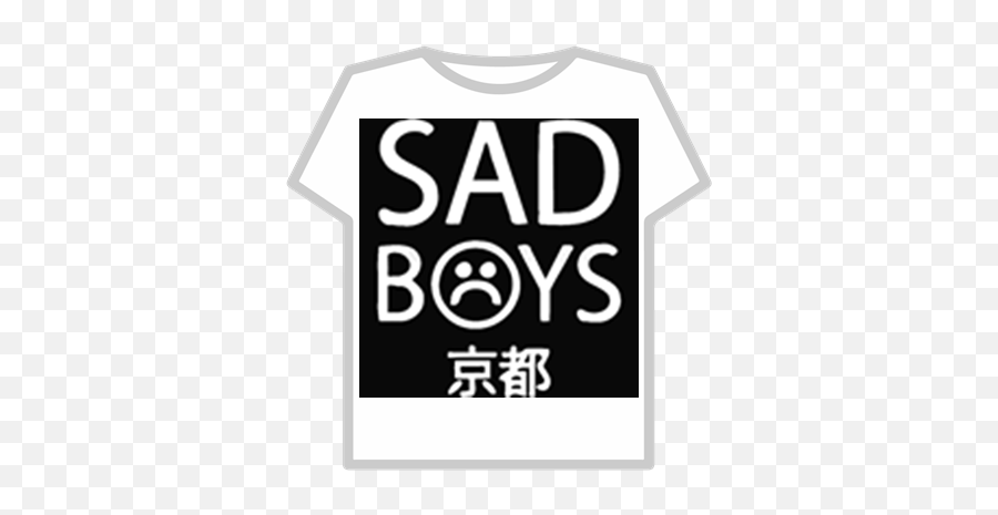Aesthetic Boy Shirts Roblox - Diseño De Camisa Sad Boys Emoji,Sad Emoticon Sweatshirt