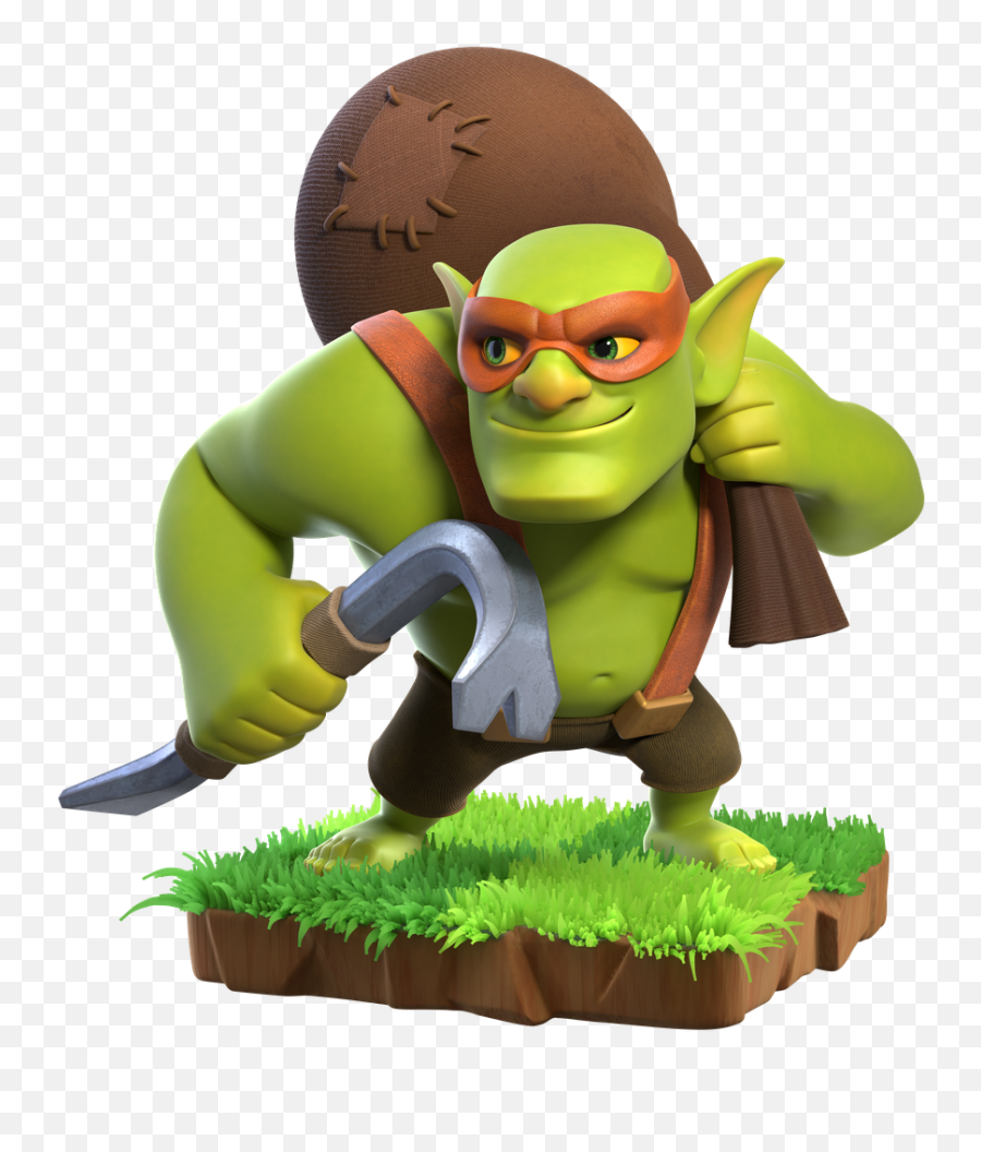 Sneaky Goblin Clash Of Clans Wiki Fandom - Sneaky Goblin Coc Emoji,Ninja Turtle Emoji Download