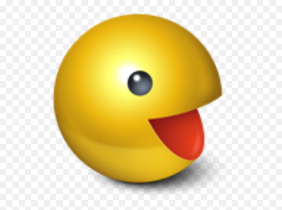 Free Smiley Icon - Pac Man Icon 3d Emoji,Cute Emoticon