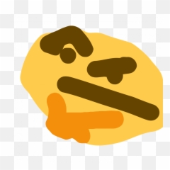 Download 9d5 - Ms Paint Thinking Emoji,Bad Emoji