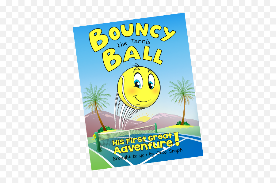 Bouncy The Tennis Ball - Happy Emoji,Bouncy Balls For Kids Emojis