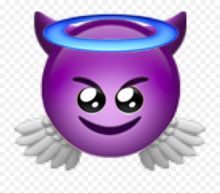 The Most Edited Hel Picsart - Iphone Angel Emoji Png,Slim Shady Emoticon