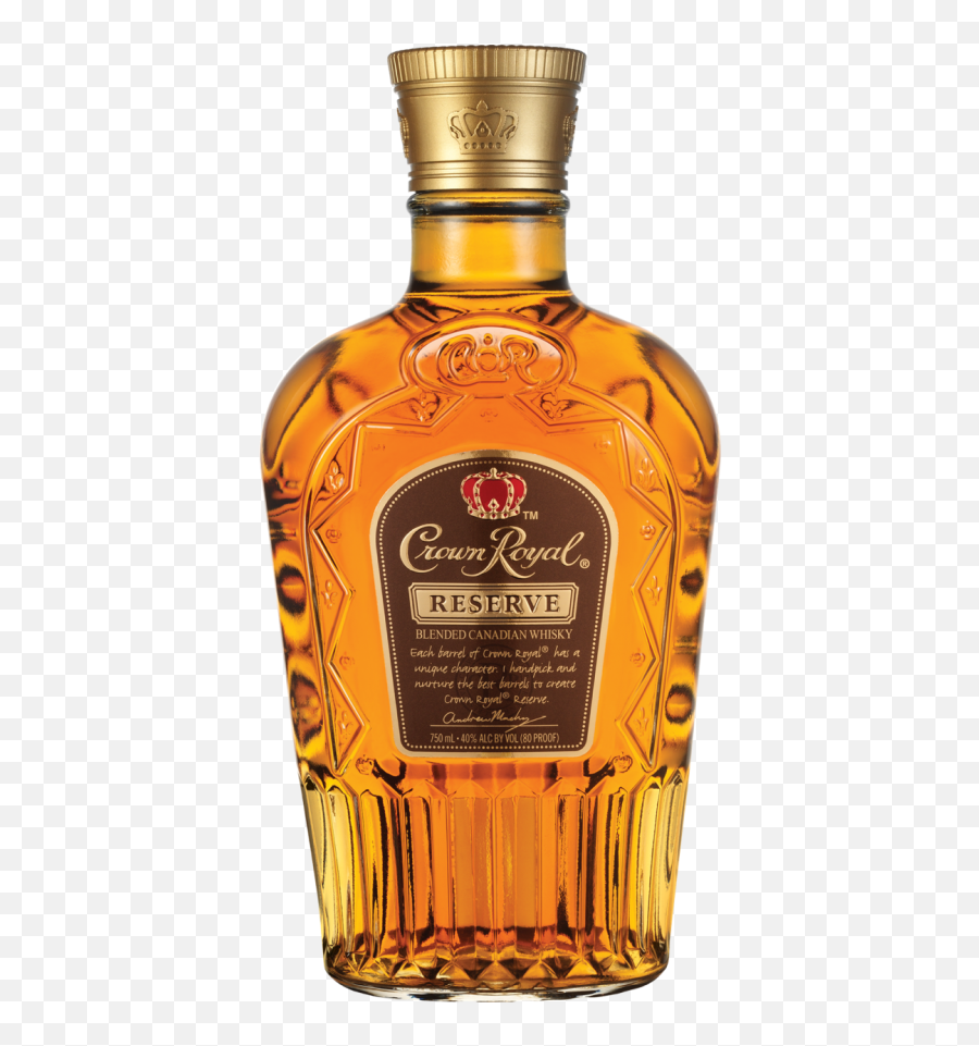 750ml Crown Royal Reserve Label - Labels Crown Royal Reserve Canadian Whisky Emoji,Alcohol Emojis