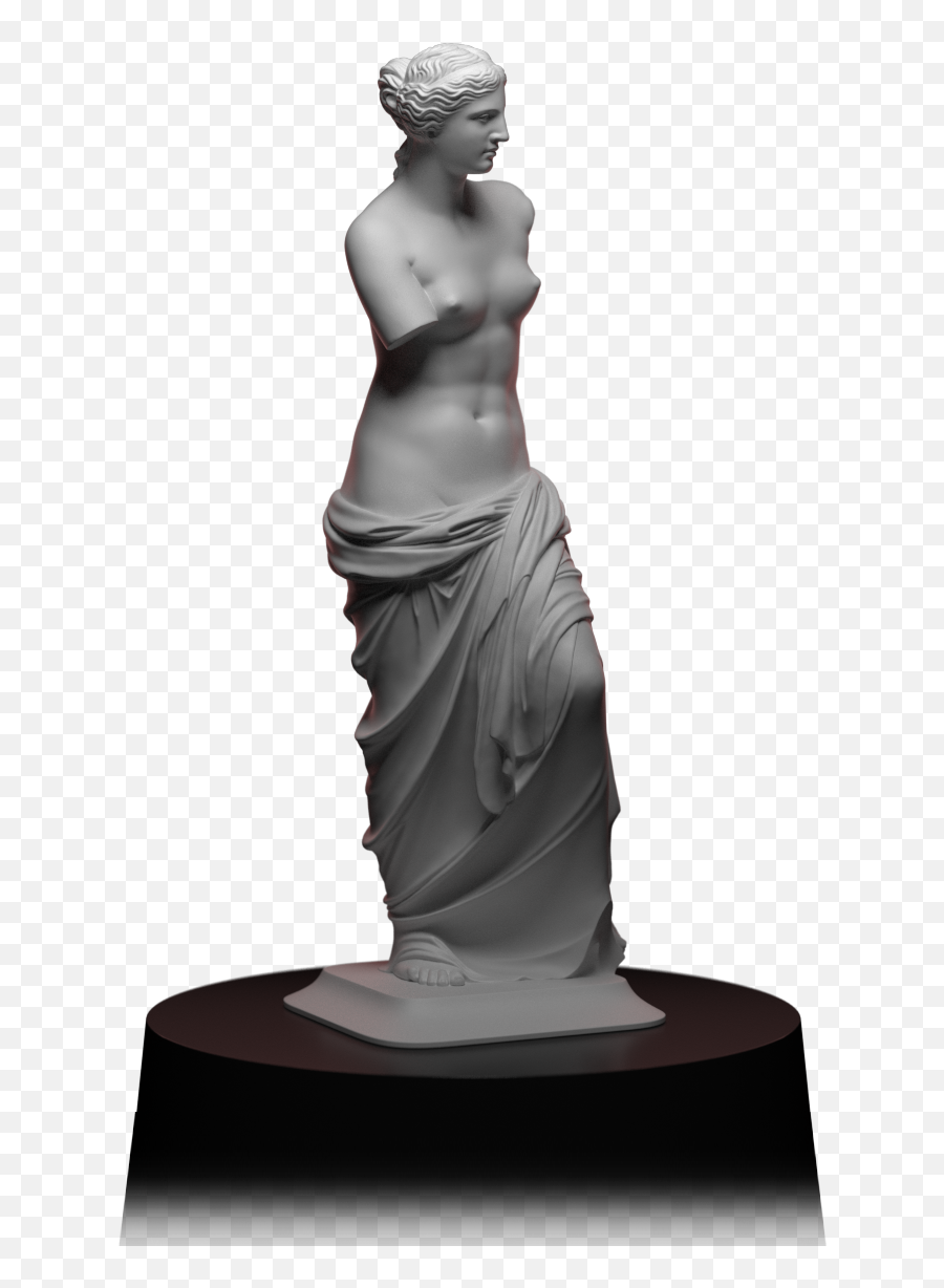 Venus De Milo U2013 Loartz - Classical Sculpture Emoji,Lack Of Emotion In Greek Sculpture