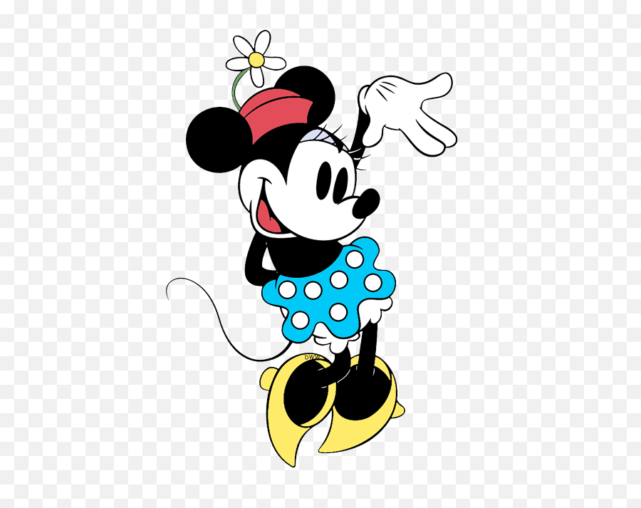 Minnie Mouse Drawing - Classic Minnie Mouse Vintage Emoji,Disney Emoji Blitz On Turn