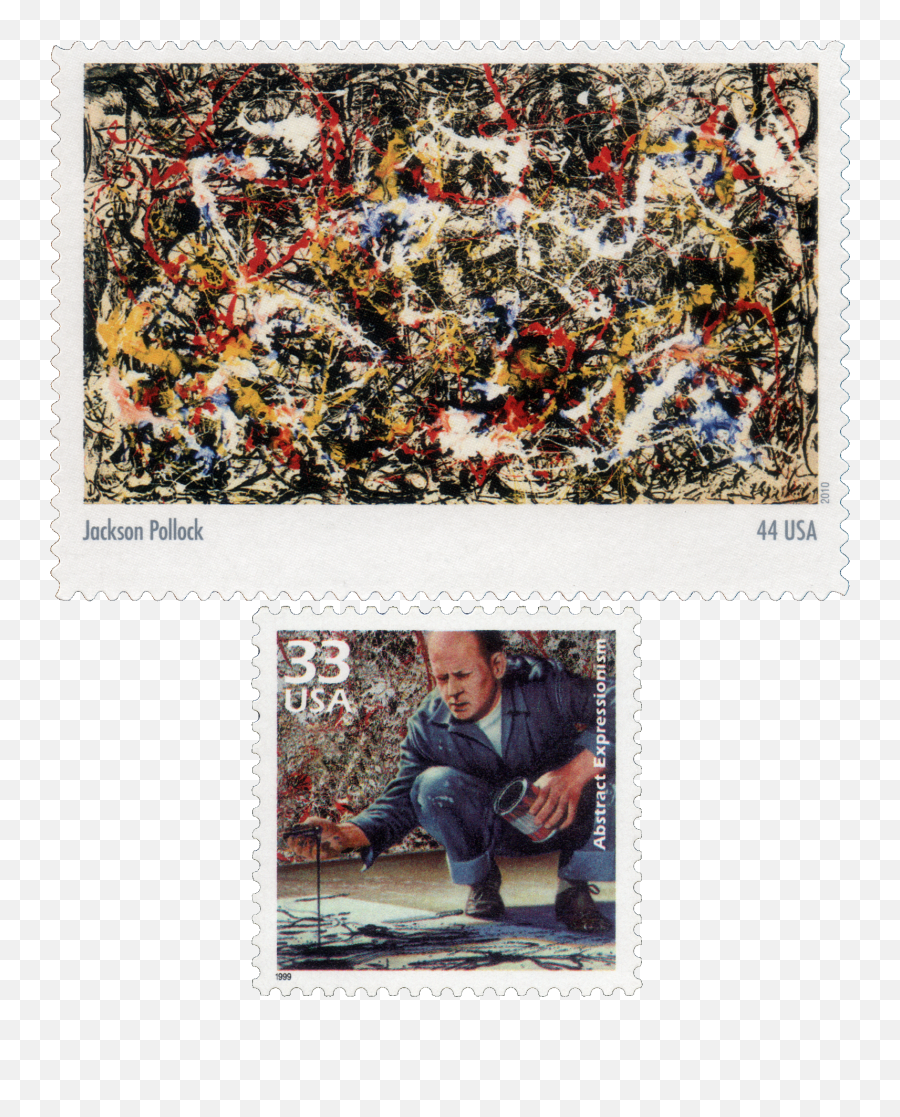 Lgbt Stamps - Jackson Pollock Emoji,Jackson Pollock Quotes About Emotion