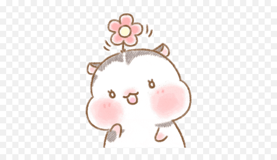 Act Charming Blink Sticker - Pandamouse Gif Emoji,Freak Out Emoticon Gif