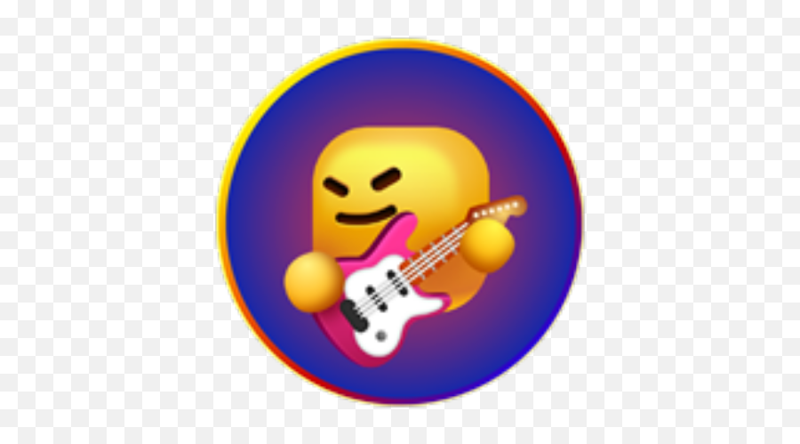 Air Guitar - Roblox Happy Emoji,Emojis Guitar Png Transparent