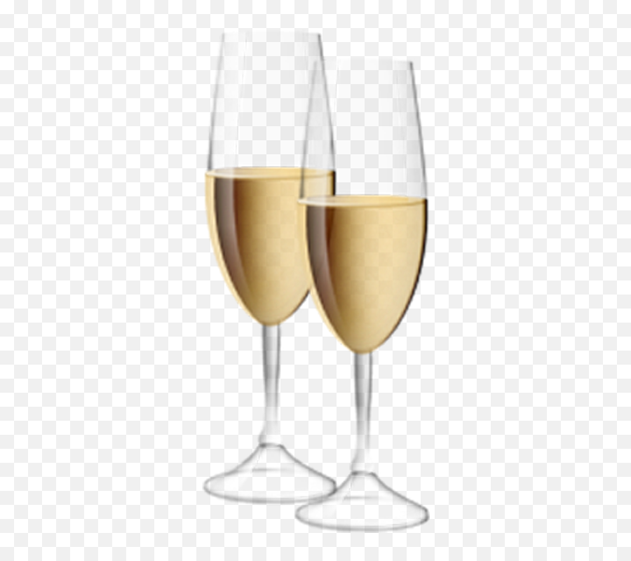 Transparent Champagne Flutes Clipart - Transparent Background Champagne Flutes Clipart Emoji,Champagne Glass Emoji