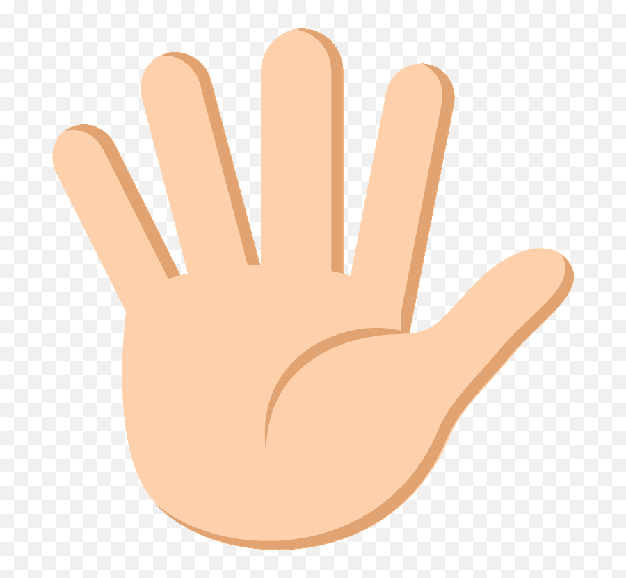 Hand With Fingers Splayed Emoji Clipart Free Download,Emojis Hand Signs Png