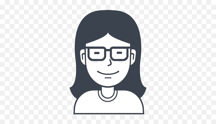 Woman With Glasses Girl User Person Free Icon Of User Emoji,Bald Man With Glasses Emoticons