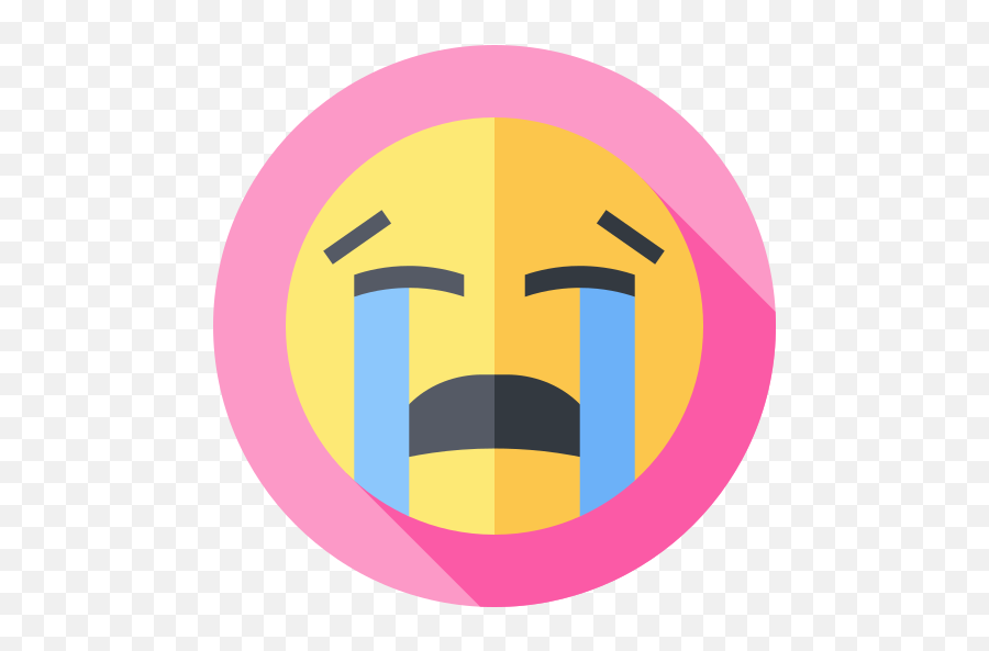 Crying - Free Smileys Icons Emoji,Crying Emoji With Hands Up Transparent