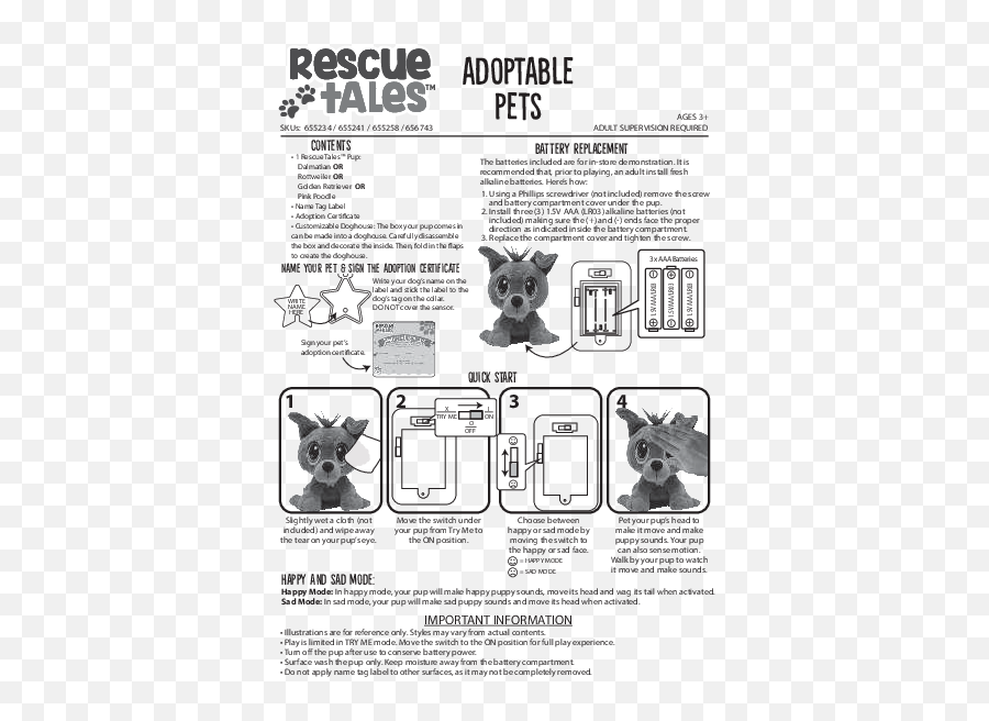 Little Tikes 655234 Rescue Tales Guia Do Usuário De Animais Emoji,Emoticon Chave De Fenda