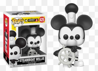 Multicolor 32182 Steamboat Willie Collectible Figure Funko - Funko Pop Mickey Mouse Steamboat Willie Emoji,Emoji Movie Funko Pop