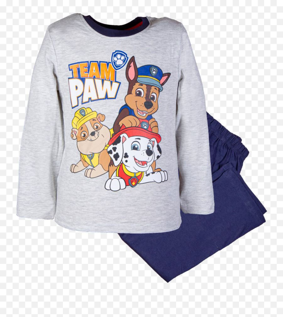 Ryhmä Hau Pyjama Win Team Paw Kettupenan Puoti - Lasten Long Sleeve Emoji,Emoji Pyjama