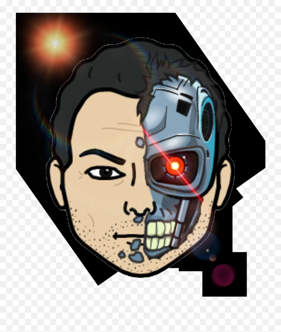 Terminator Sticker By Phillip Leão - Terminator Clipart Emoji,Terminator Emoji