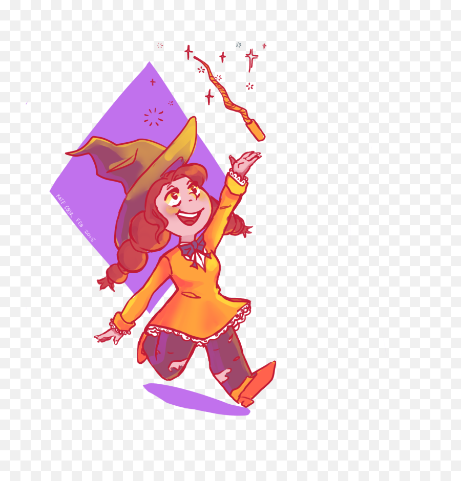 My Witchsona I Would Be Very Excited About Magic And Clipart - Fictional Character Emoji,Very Excited Emoji