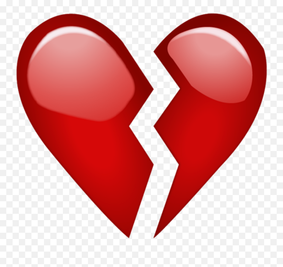 Download Broken Heart Emoji Png - Brokin Hart Emoji Png,Heartbroken Emoji Png