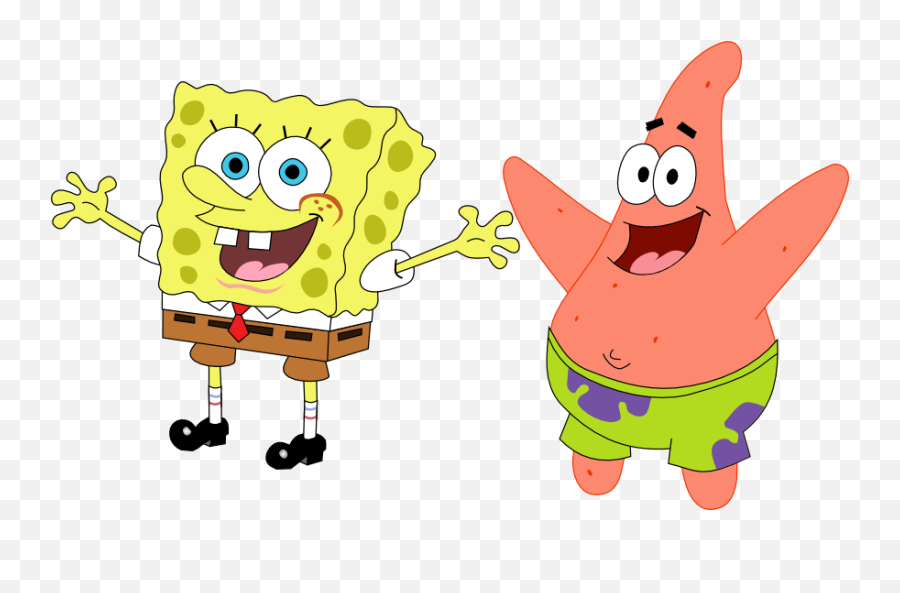 Spongebob Squarepants And Patrick Png U0026 Free Spongebob - Patricio Calamardo Bob Esponja Emoji,Spongebob Emojis