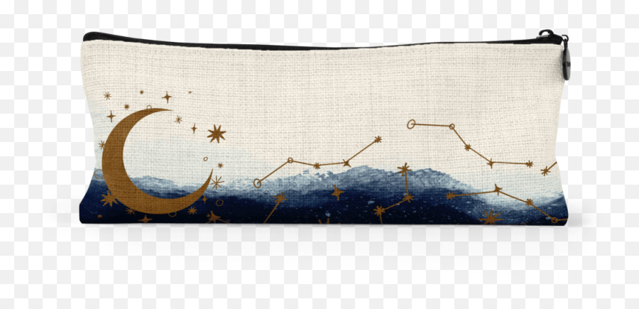 Celestial Moon U0026 Constellations Pencil Case - Decorative Emoji,Emoji Pencil Case Amazon