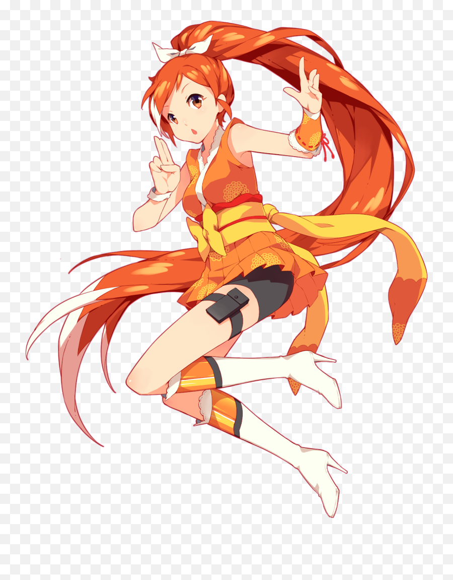 Crunchyroll - The Origin Of Crunchyroll Hime Crunchyroll Hime Emoji,Anime Girl Can See Emotions As Colors Action