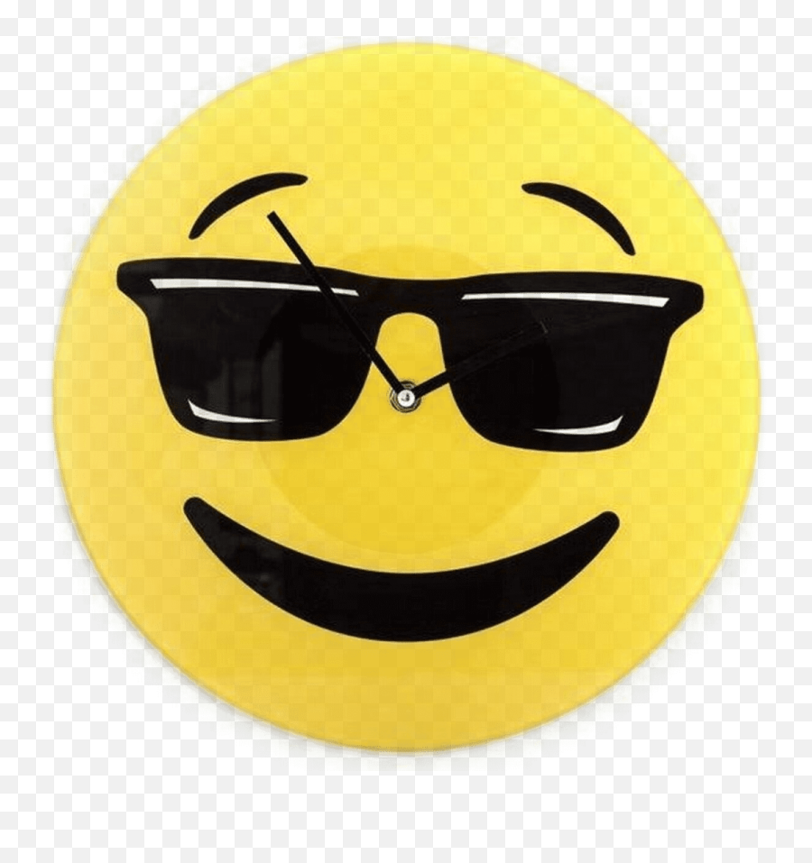 Deidentified 30cm Glass Smiley Cool Emoji,Emoji Shops