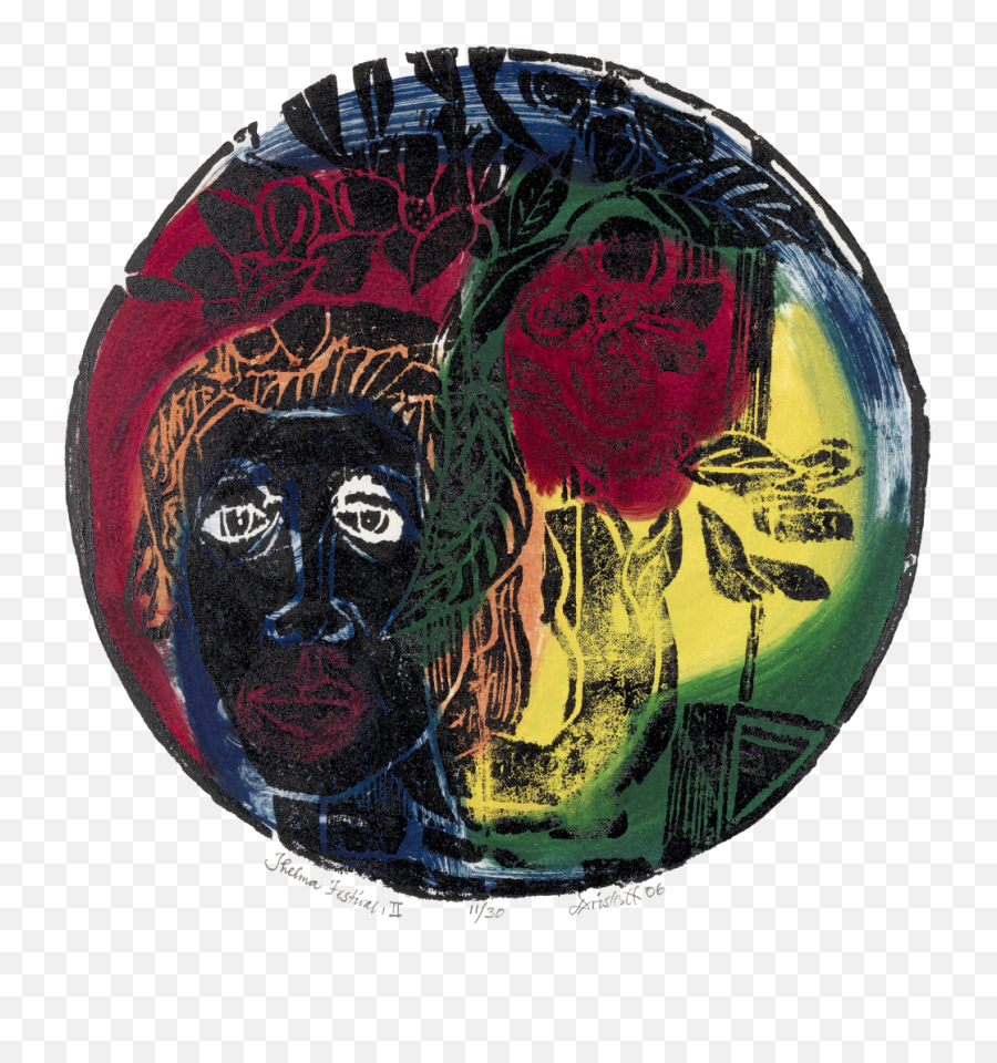 Collection U0026 Connection Responsive Portraiture Mount - David Driskell Thelma Festival Emoji,Emotion Charcoal Drawing