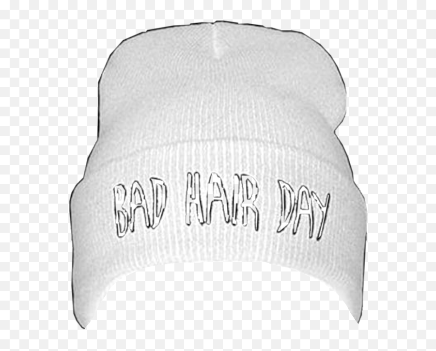 Beanie Hats Hat Badhairday Sticker - Toque Emoji,Emoji Beanie Hats