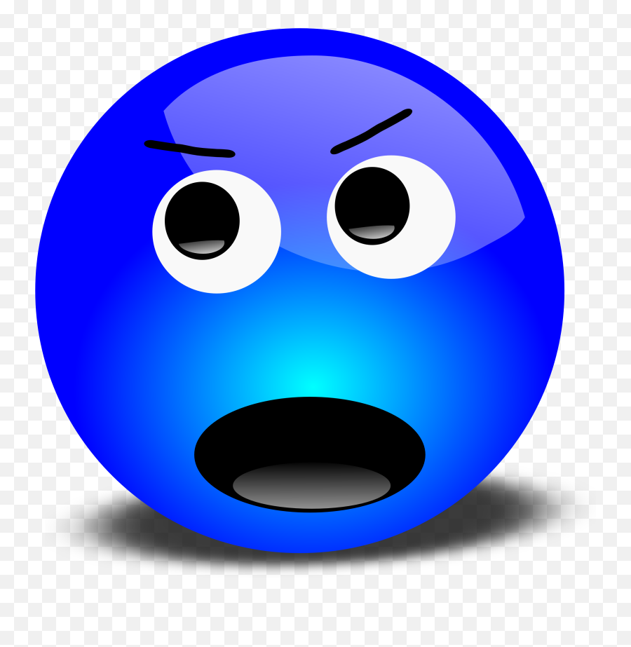 Screaming Man Png - Cartoon Emotion Angry Face Emoji,Emotion Faces Clipart