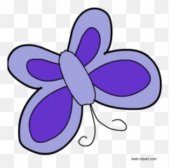 Free Cute Butterfly Clip Art Graphics - Girly Emoji,Purple Butterfly Emojis