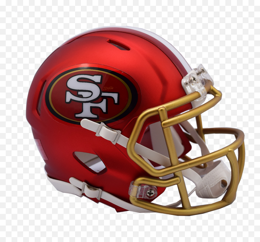 San Francisco 49ers Football Helmet Png - 49ers Mini Helmet Emoji,Legendary Football Roblox Emojis