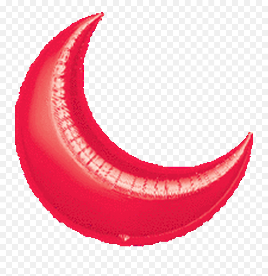 26a Crescent Moon Red 3 Count - Havinu0027 A Party Wholesale Inc Purple Crescent Moon Emoji,Cresent Moon Emoji