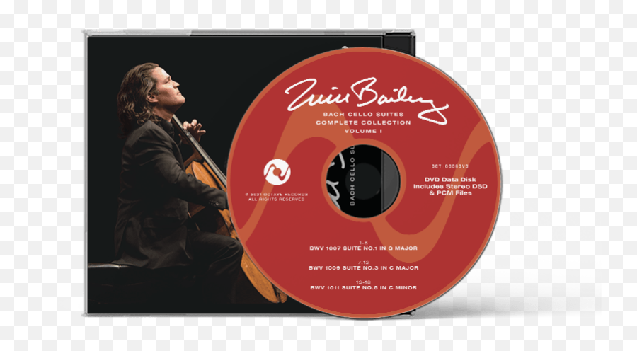 Bach Cello Suites - Optical Disc Emoji,G-major Emotions (inside Out)