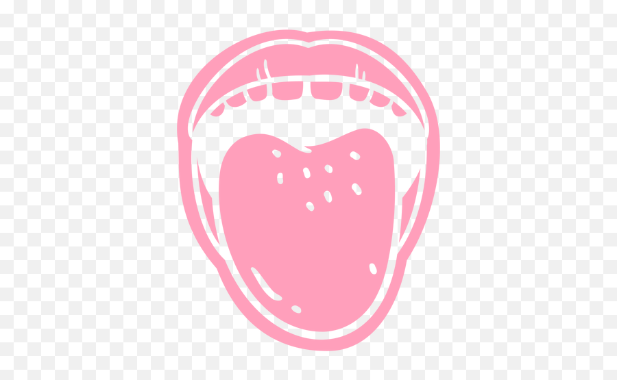 Mouth With Tongue Out Cut Out Transparent Png U0026 Svg Vector - Girly Emoji,Emotions Japanese Wink Tongue