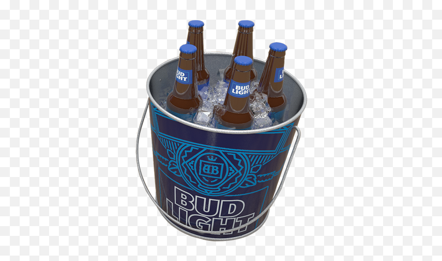 Bud Light Merchandise Clothing - Metal Beer Bucket Emoji,Emoticons Beer Drinking Keyboard Codes