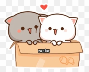 Mochi Cat 3 Sticker Pack - Stickers Cloud Peach And Goma Gif Emoji,Chibi Emoji Cats