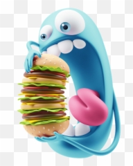 Funny U0026 Stupid By Priyanka Suduge - Hamburger Emoji,Stupid Funny Emojis