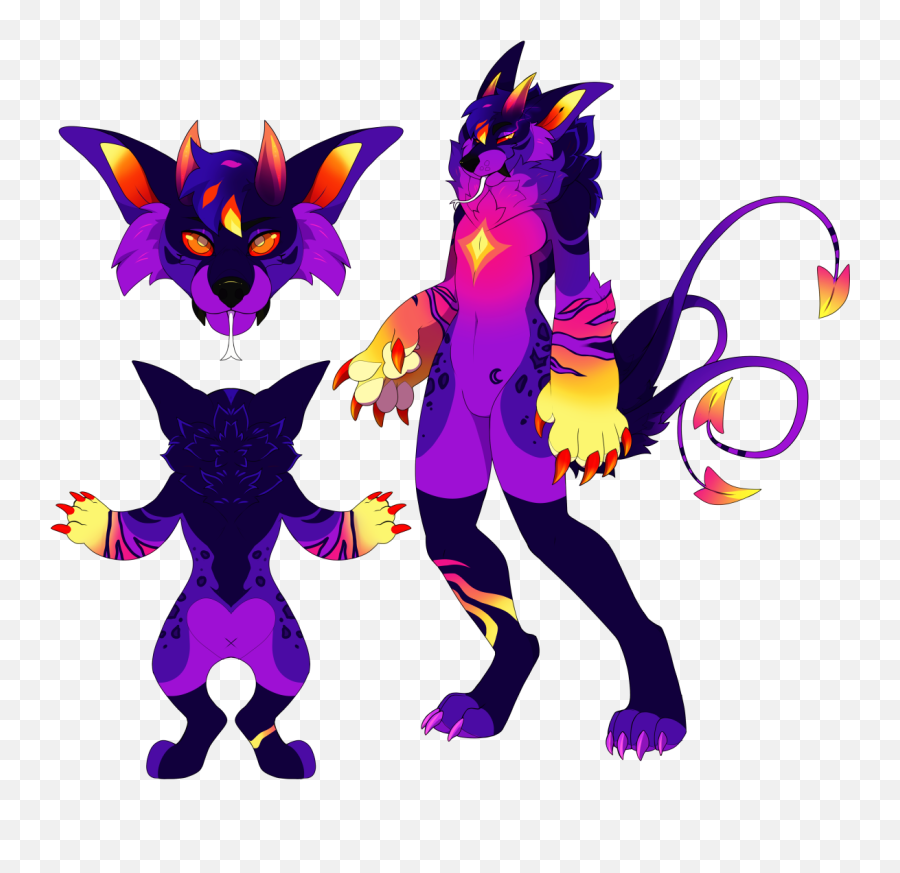 Asmodeus Kurai Okami By Amajadewolf23 - Fur Affinity Dot Net Emoji,Furry Emojis Wolf