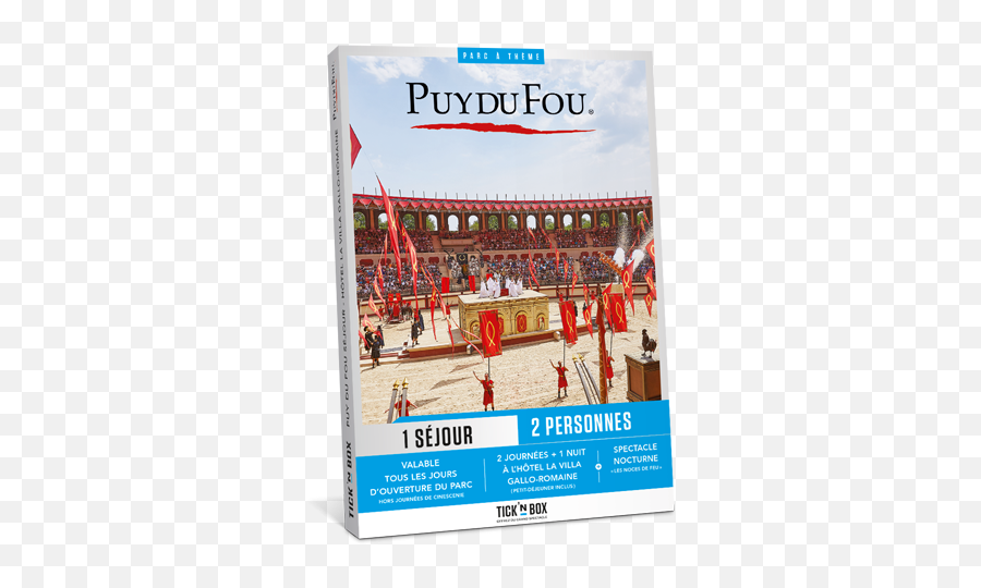 Coffret 2 Places Pour Un Séjour De 2 Jours Au Puy Du Fou En Emoji,Emotions Inoubliable Du Football