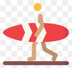 Surfing - Free Sports Icons Emoji,Facebook Furfboard Emoticon