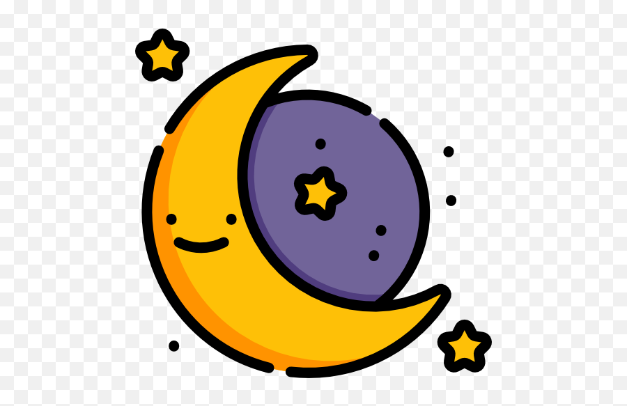 Moon Free Vector Icons Designed By Freepik Cute Easy Emoji,How To Make Blob Cat Emoji Discord