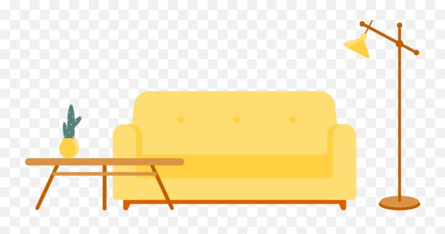 Emoji,Couch With Lamp Emoji