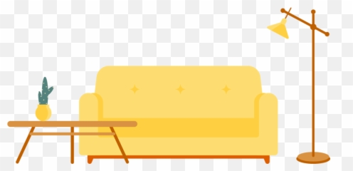 Emoji,Couch With Lamp Emoji