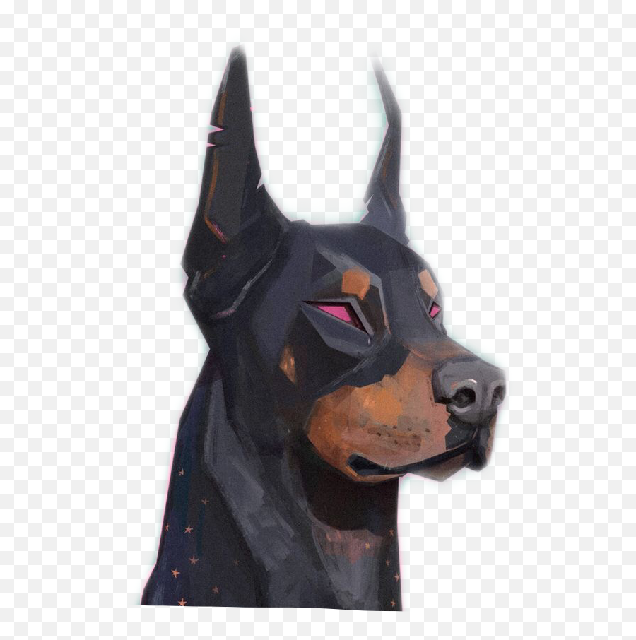 Doberman Sticker Emoji,Doberman Emoji