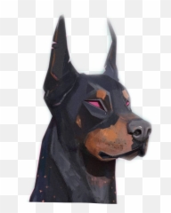 Doberman Sticker Emoji,Doberman Emoji