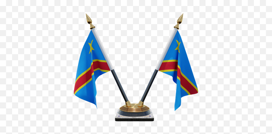 Republic Of Congo Flag 3d Illustrations Designs Images Emoji,Double Star Emoji