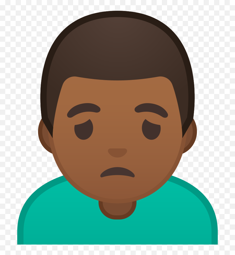 Download Download Svg Download Png - Sad Dark Skin Emoji,Facepalming Emoji