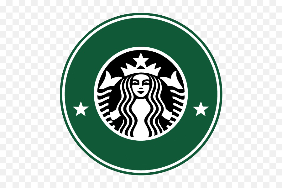 Starbucks Coffee Cafe Americano - Black And White Starbucks Png Free Emoji,Starbucks Logo Emoji