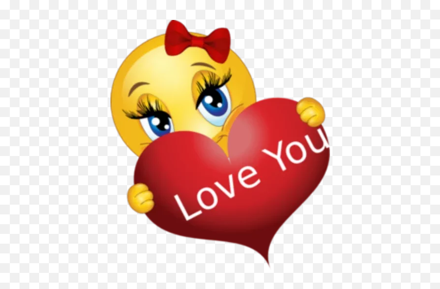 Love Emoji Transparent Background Png Mart - Love Smiley,Valentines Day Emojis